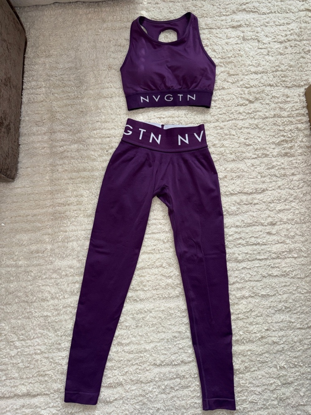 NVGTN  Sport Seamless High-Waist Legging and Trilogy Sport Bra Set-Women’s